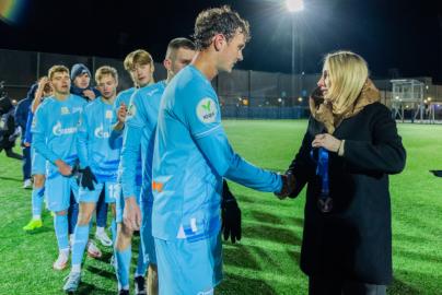 Награждение «Зенита» U-18 по итогам сезона 2025 ЮФЛ-1