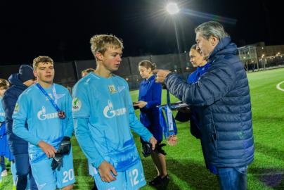 Награждение «Зенита» U-18 по итогам сезона 2025 ЮФЛ-1