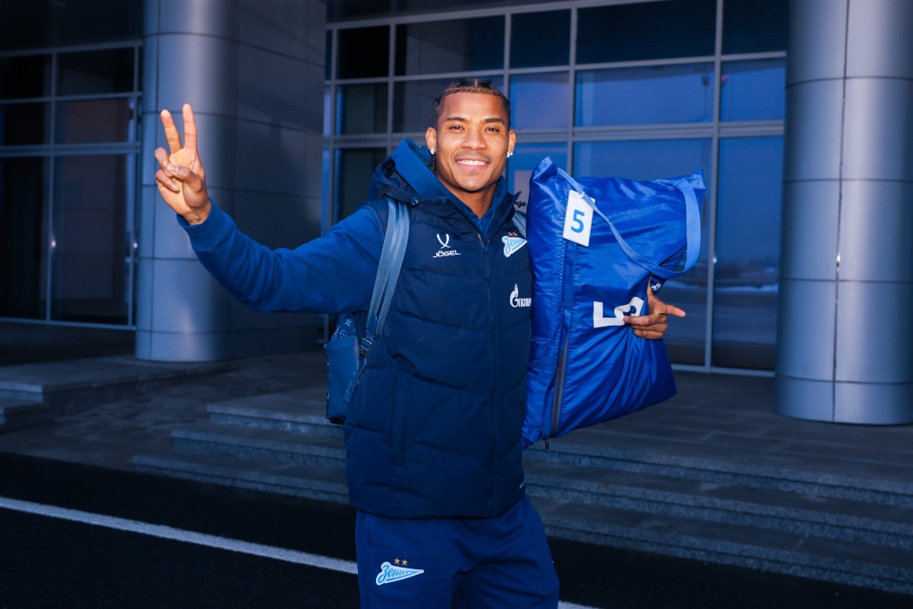 Вылет «Зенита» на кубковый матч с «Динамо» (Москва)