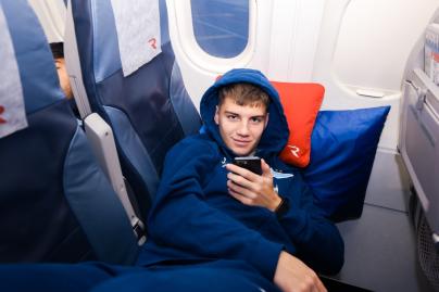 Вылет «Зенита» на кубковый матч с «Динамо» (Москва)