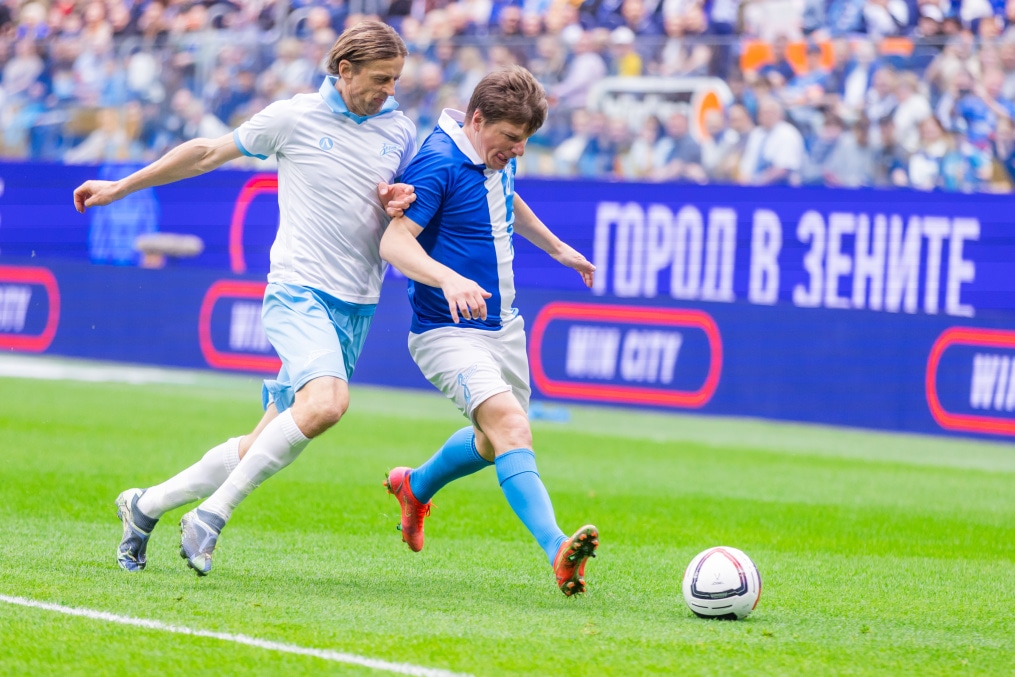 Матч легенд «Зенита» при поддержке Winline