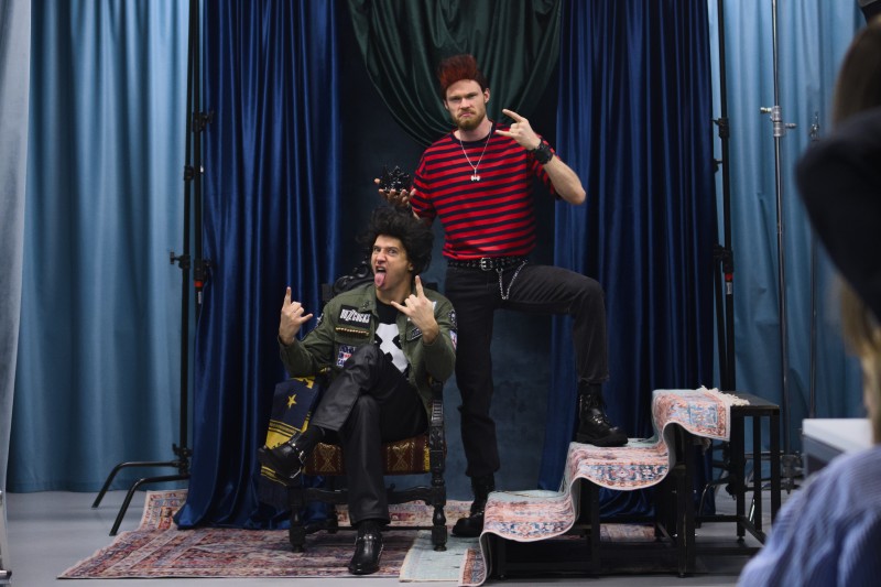 Backstage: съемки Рок-календаря