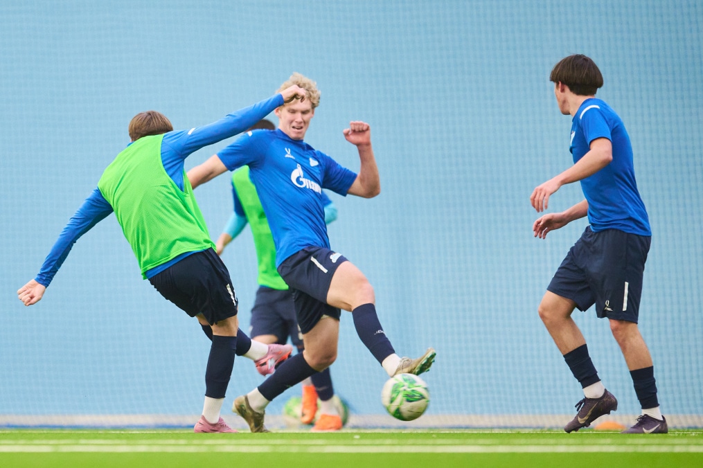 Первая тренировка «Зенита»-м в сезоне-2026