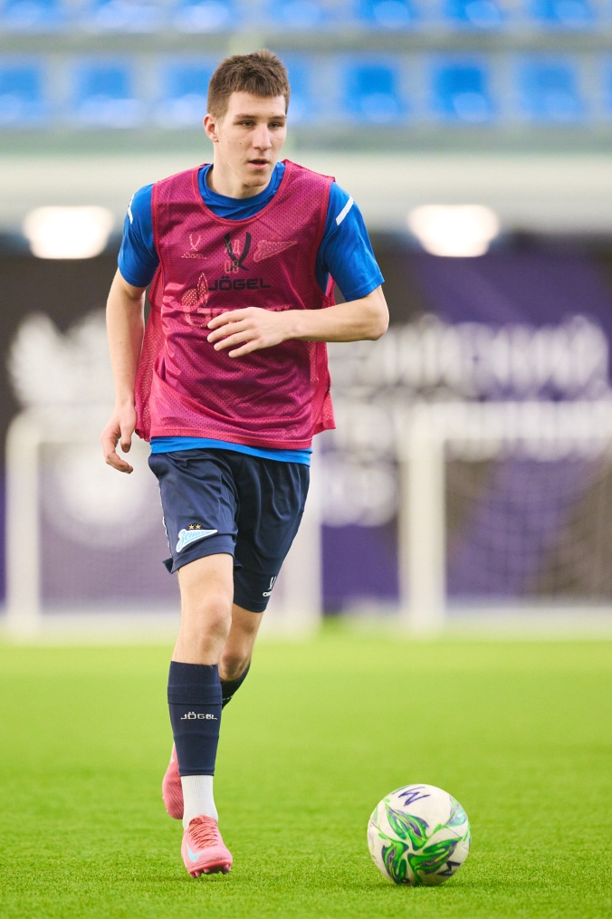 Первая тренировка «Зенита»-м в сезоне-2026