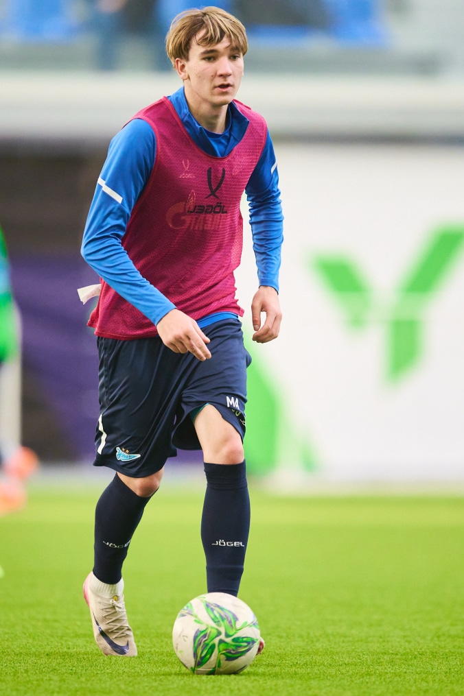 Первая тренировка «Зенита»-м в сезоне-2026