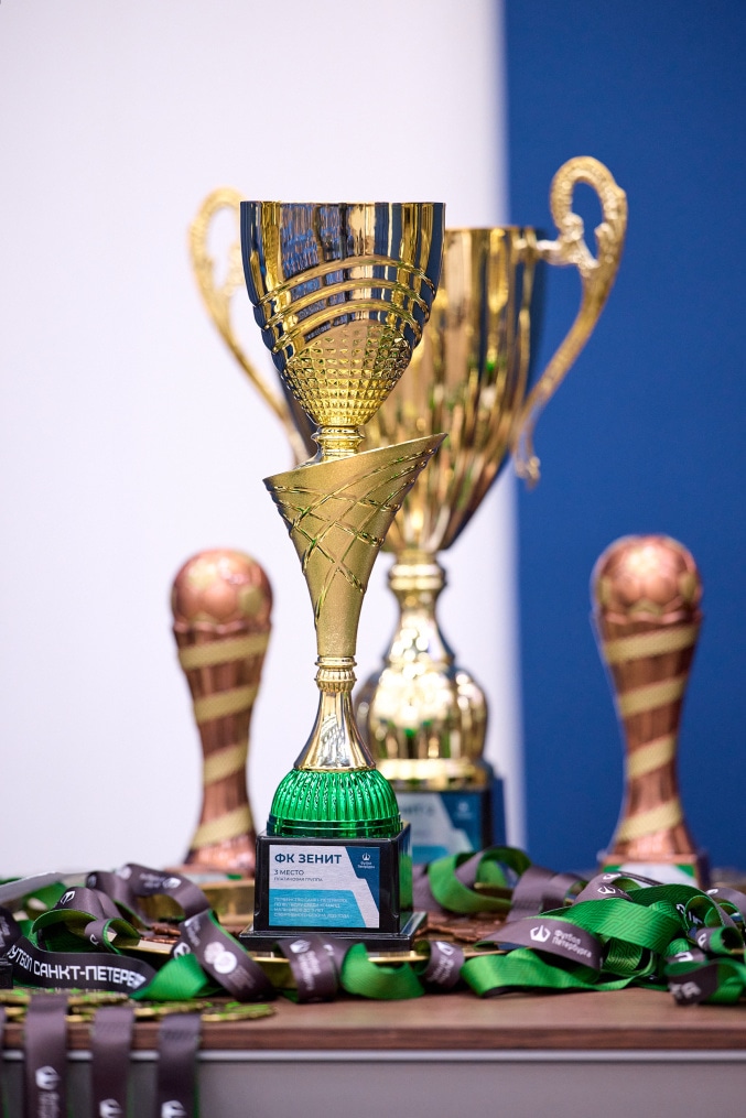 Награждение юношеских команд «Зенита» по итогам сезона 2025 года Первенства города