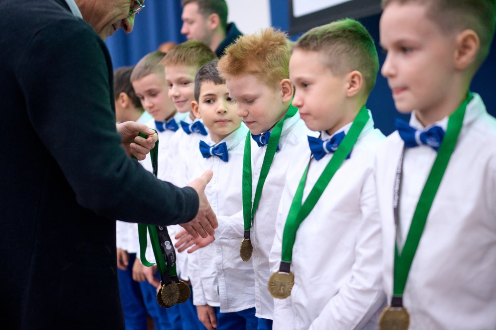 Награждение юношеских команд «Зенита» по итогам сезона 2025 года Первенства города