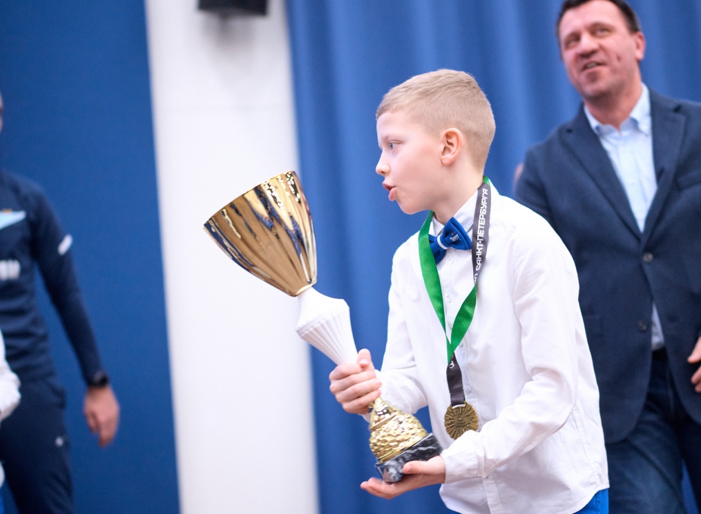 Награждение юношеских команд «Зенита» по итогам сезона 2025 года Первенства города