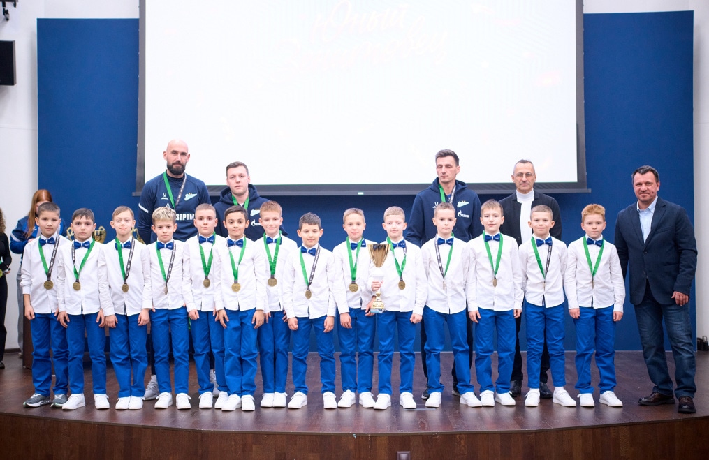 Награждение юношеских команд «Зенита» по итогам сезона 2025 года Первенства города