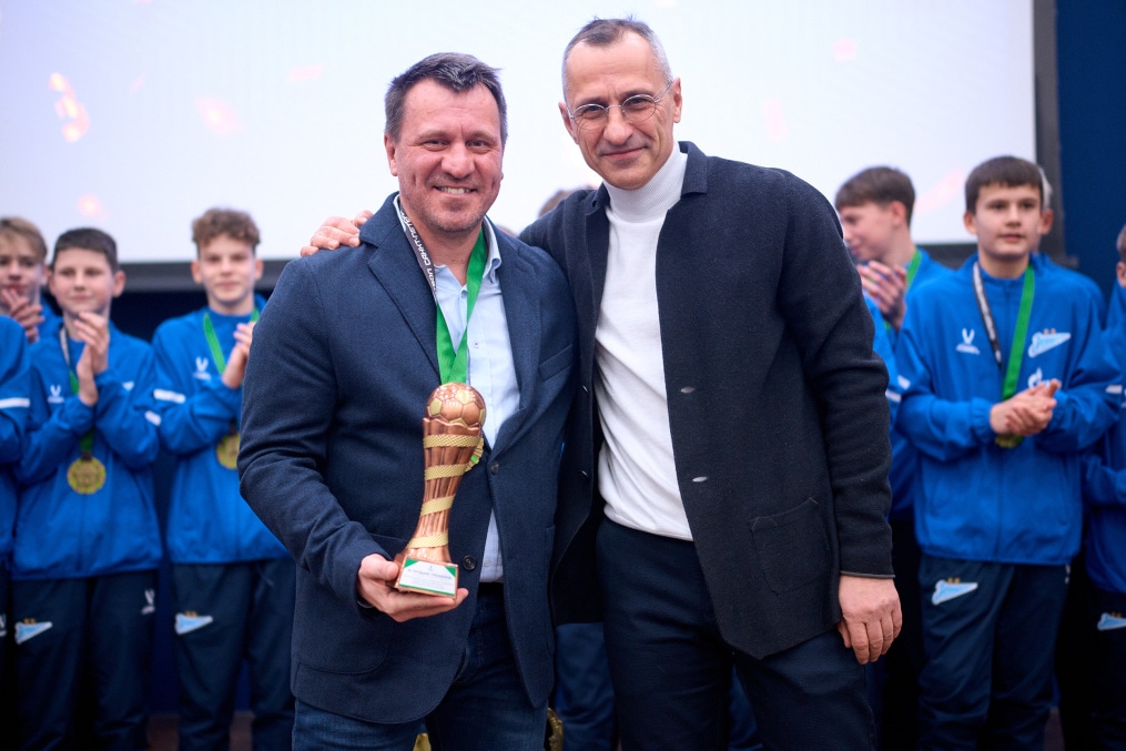 Награждение юношеских команд «Зенита» по итогам сезона 2025 года Первенства города