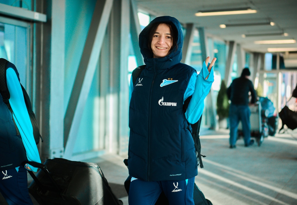 Выезд женской команды на тренировочные сборы в Турцию