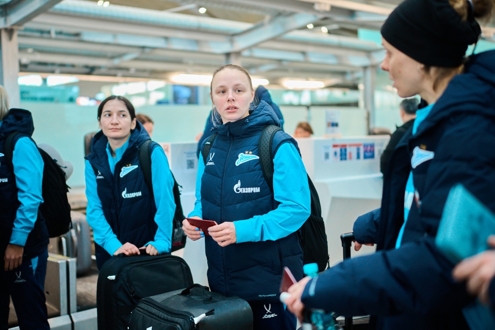 Выезд женской команды на тренировочные сборы в Турцию