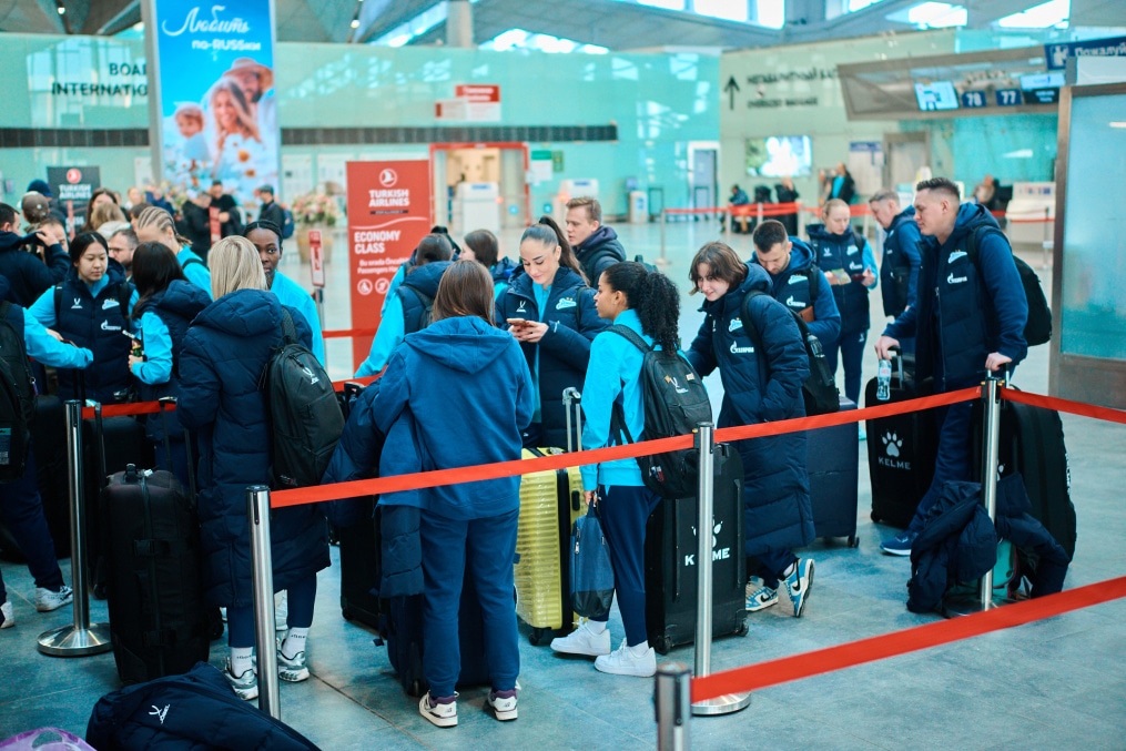 Выезд женской команды на тренировочные сборы в Турцию
