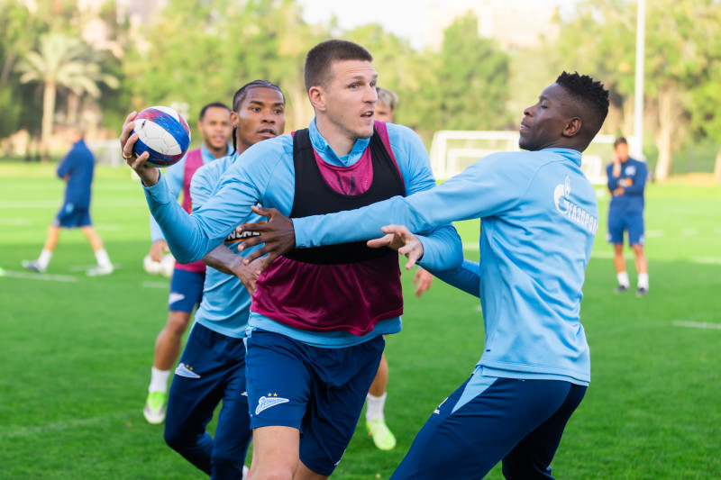 Зимние «Газпром» — тренировочные сборы 2026: тренировка 1 февраля