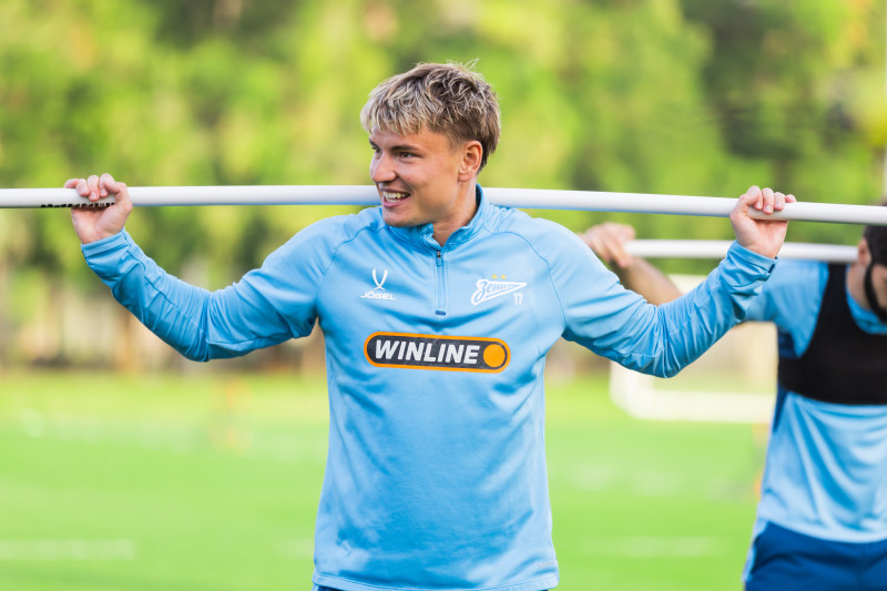 Зимние «Газпром» — тренировочные сборы 2026: тренировка 1 февраля