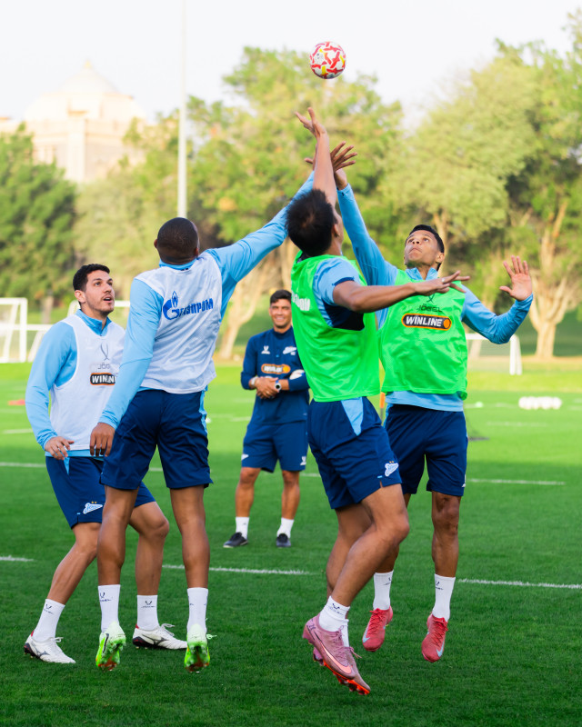 Зимние «Газпром» — тренировочные сборы 2026: тренировка 1 февраля