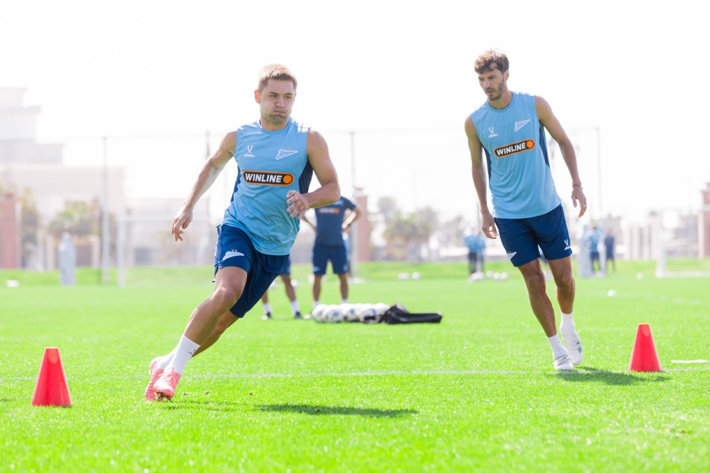 Зимние «Газпром» — тренировочные сборы 2026: тренировка 2 февраля