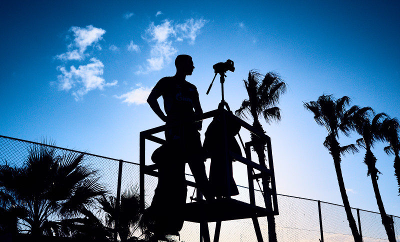 Зимний учебно-тренировочный сбор женской команды «Зенит» в Турции: 10 февраля, вечерняя тренировка