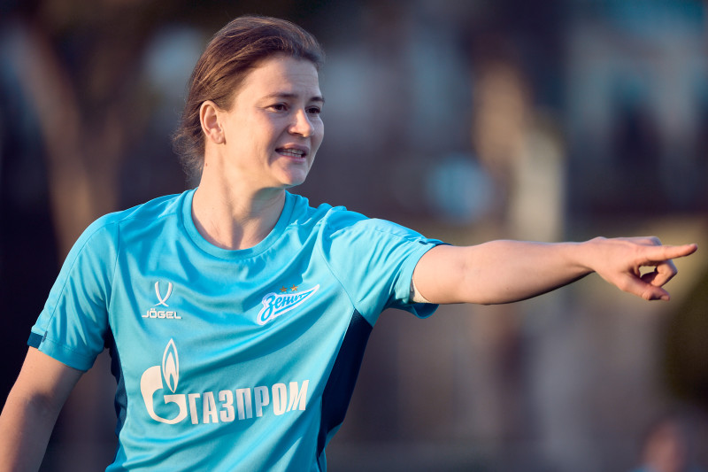 Зимний учебно-тренировочный сбор женской команды «Зенит» в Турции: 10 февраля, вечерняя тренировка