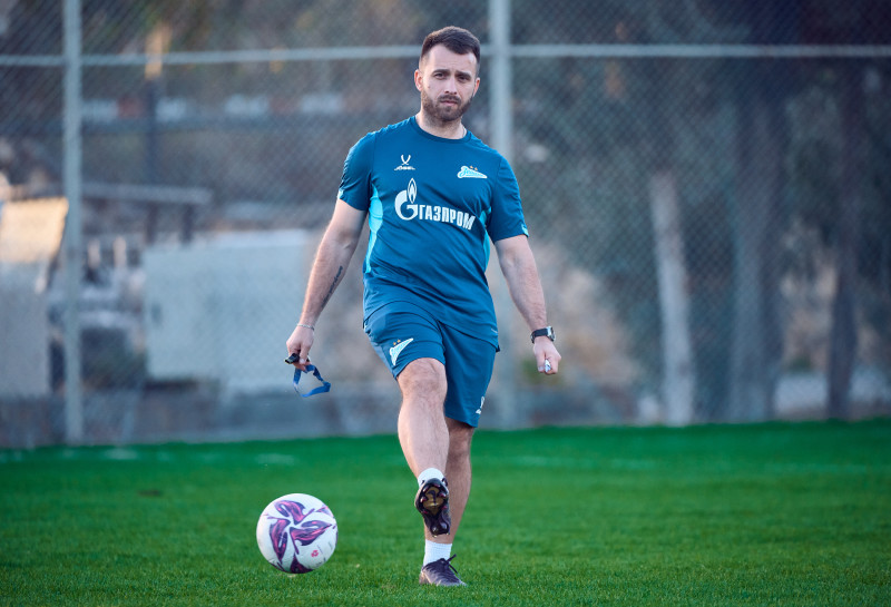 Зимний учебно-тренировочный сбор женской команды «Зенит» в Турции: 10 февраля, вечерняя тренировка