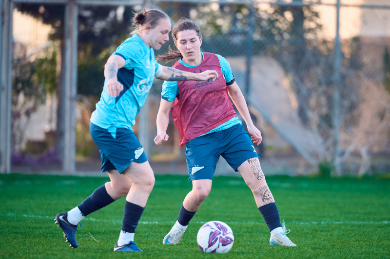 Зимний учебно-тренировочный сбор женской команды «Зенит» в Турции: 10 февраля, вечерняя тренировка