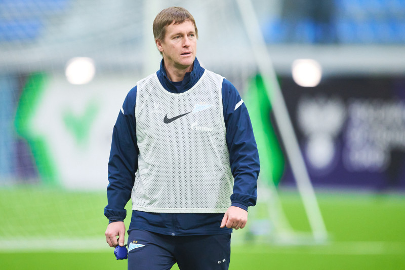 Тренировка «Зенита»-2011 в новом манеже «Газпром»-Академии