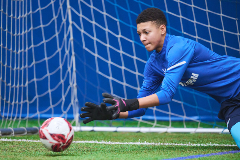 Тренировка «Зенита»-2010 в старом манеже «Газпром»-Академии