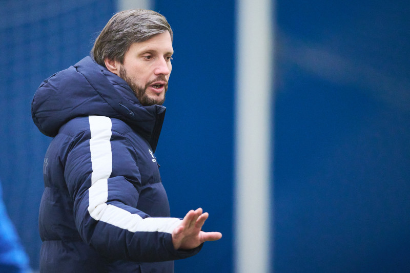 Тренировка «Зенита»-2010 в старом манеже «Газпром»-Академии