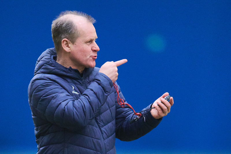 Тренировка «Зенита»-2010 в старом манеже «Газпром»-Академии