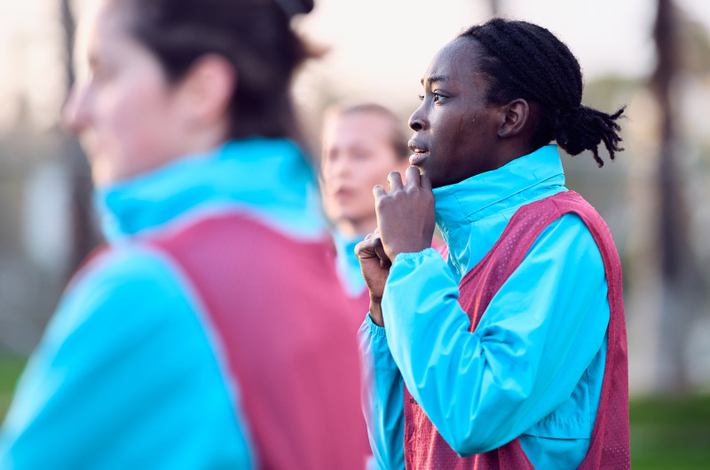 Зимний учебно-тренировочный сбор женской команды «Зенит» в Турции: 12 февраля, вечерняя тренировка