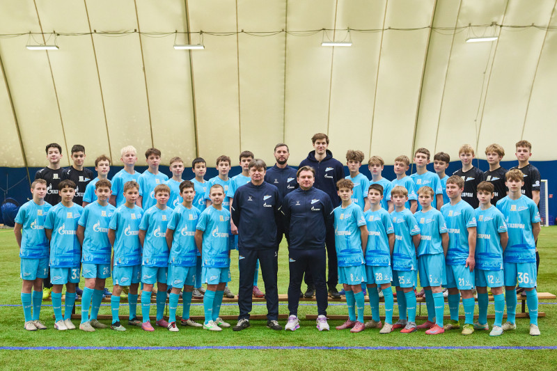 Тренировка «Зенита»-2012 в преддверии Кубка Бесова