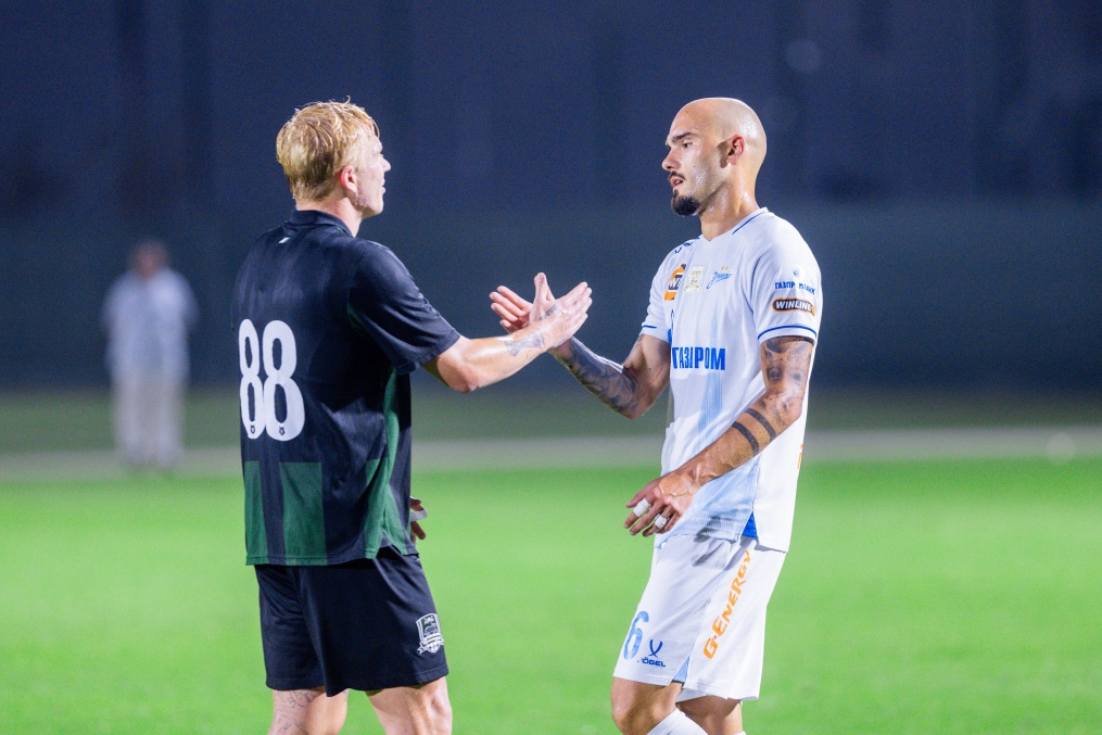 Товарищеский матч «Зенит» — «Краснодар»