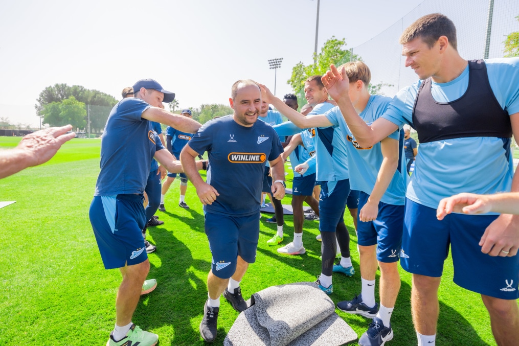 Зимние «Газпром» — тренировочные сборы 2026: тренировка 18 февраля