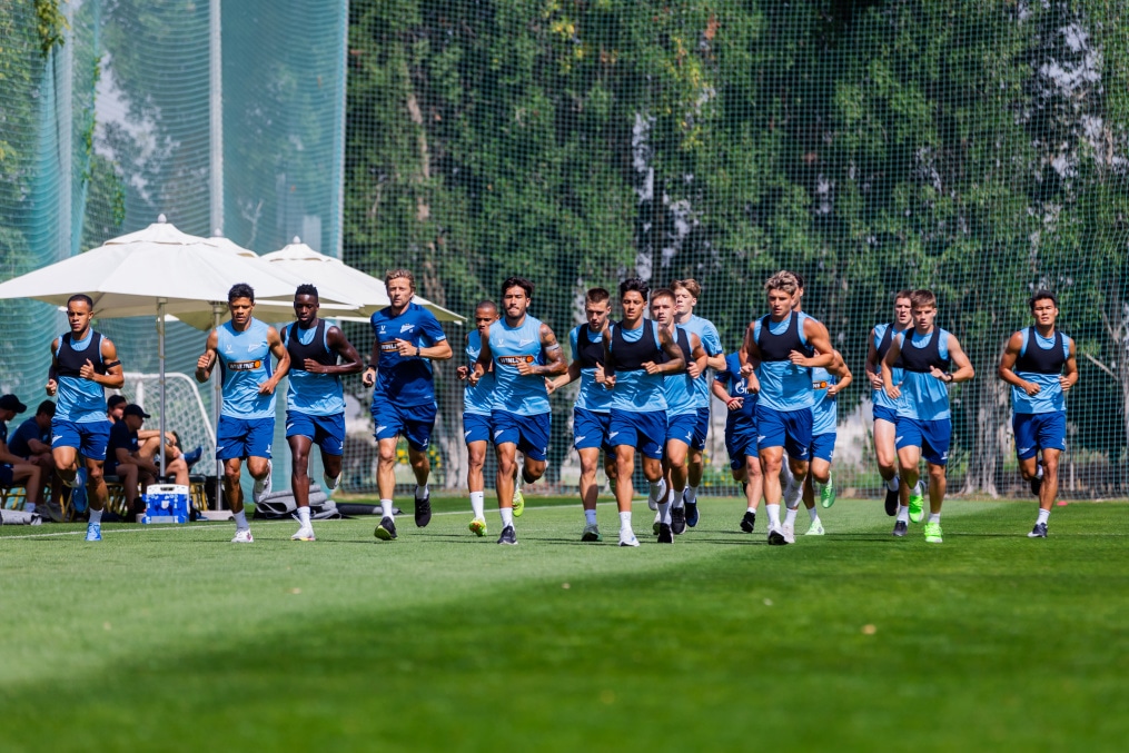 Зимние «Газпром» — тренировочные сборы 2026: тренировка 18 февраля