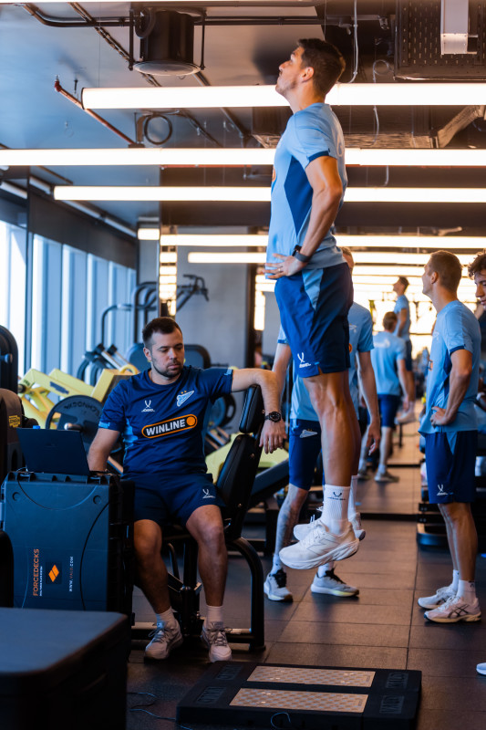 Зимние «Газпром» — тренировочные сборы 2026: тренировка 19 февраля