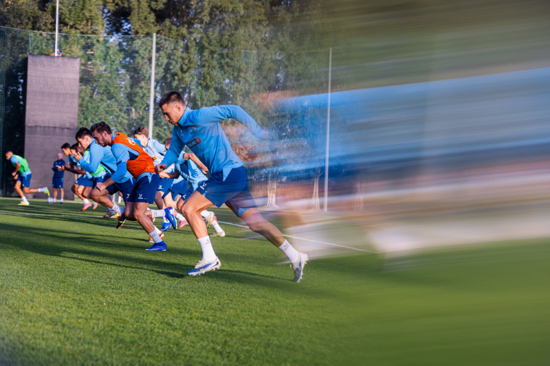 Зимние «Газпром» — тренировочные сборы 2026: тренировка 19 февраля