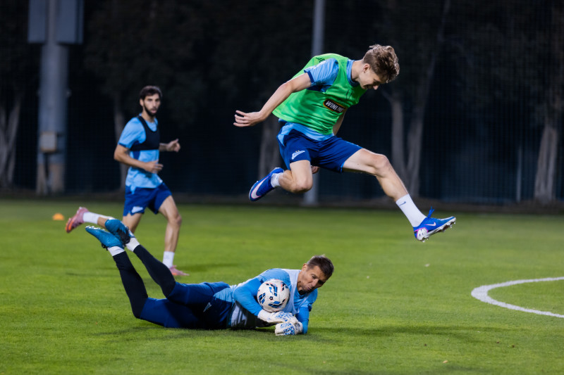 Зимние «Газпром» — тренировочные сборы 2026: тренировка 19 февраля