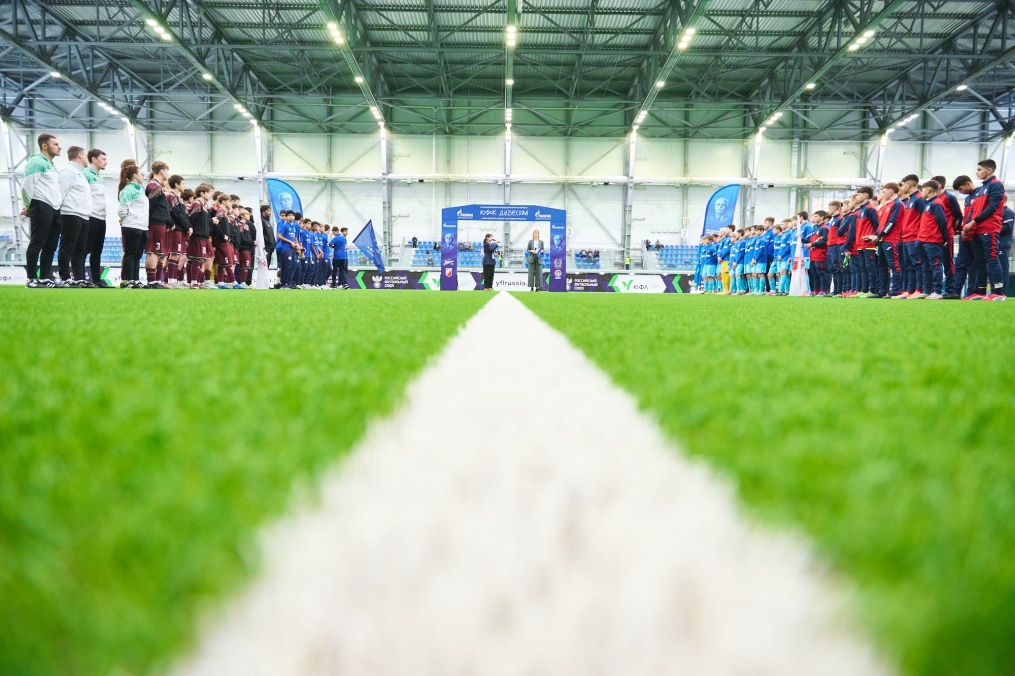 XII Международный юношеский турнир по футболу «Кубок Д.Н. Бесова». Церемония открытия