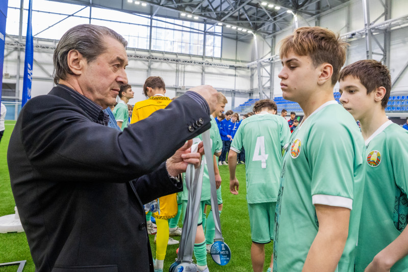 Церемония закрытия XII Международного юношеского турнира по футболу «Кубок Д.Н. Бесова»