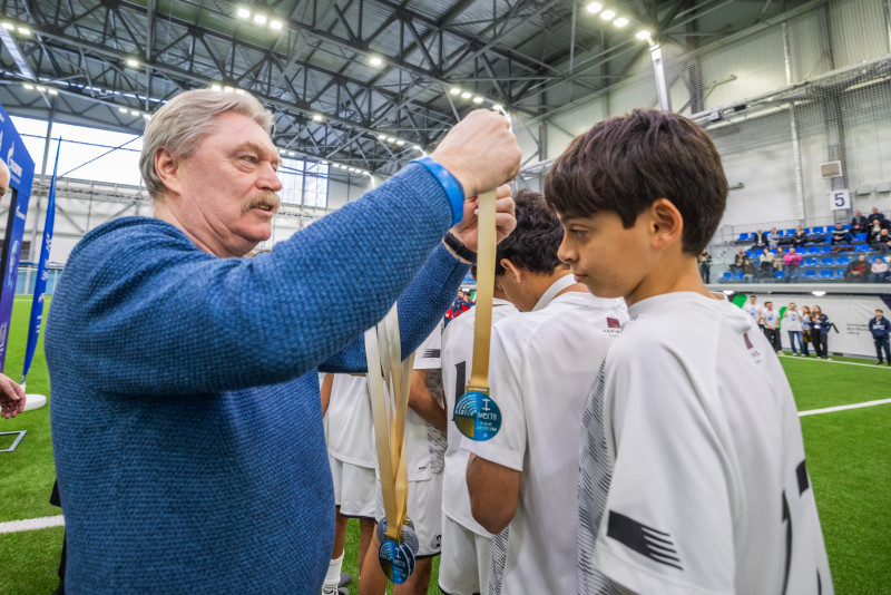 Церемония закрытия XII Международного юношеского турнира по футболу «Кубок Д.Н. Бесова»