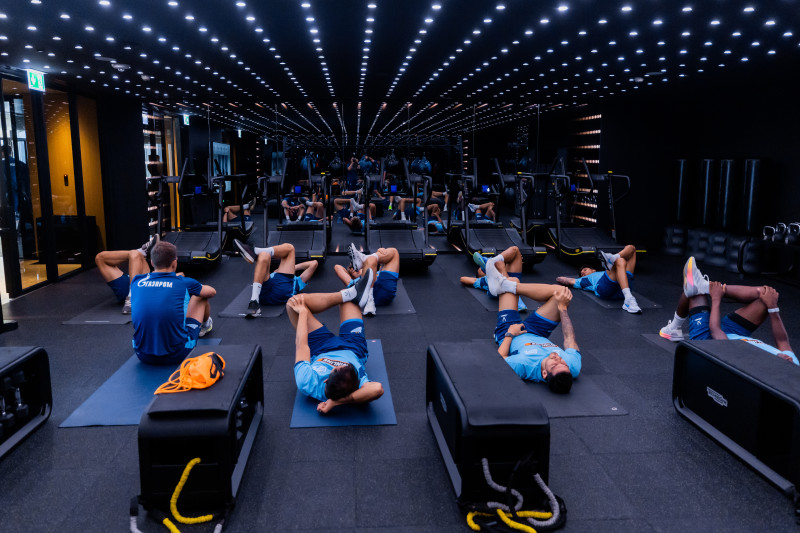 Зимние «Газпром» — тренировочные сборы 2026: тренировка 22 февраля