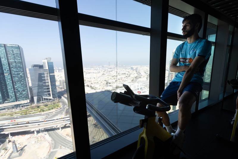 Зимние «Газпром» — тренировочные сборы 2026: тренировка 22 февраля