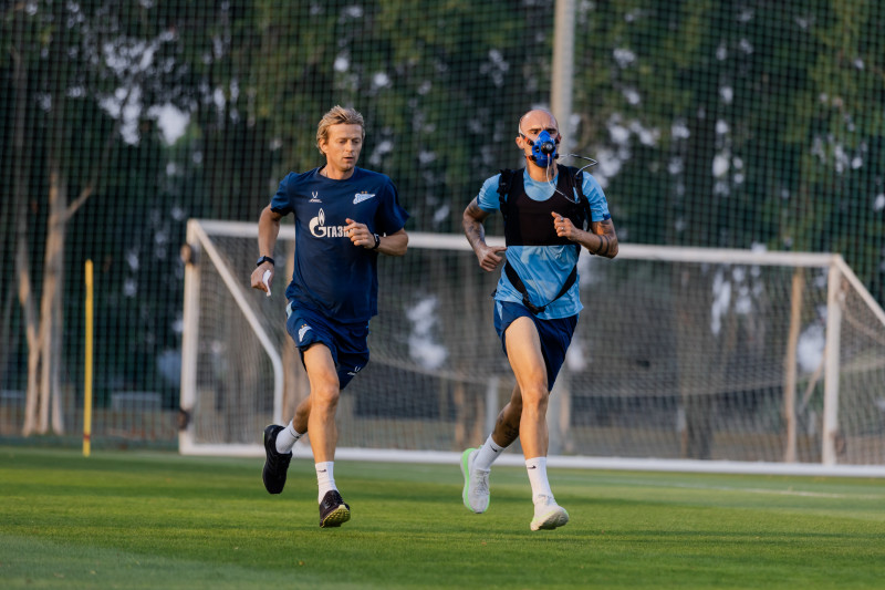 Зимние «Газпром» — тренировочные сборы 2026: тренировка 23 февраля