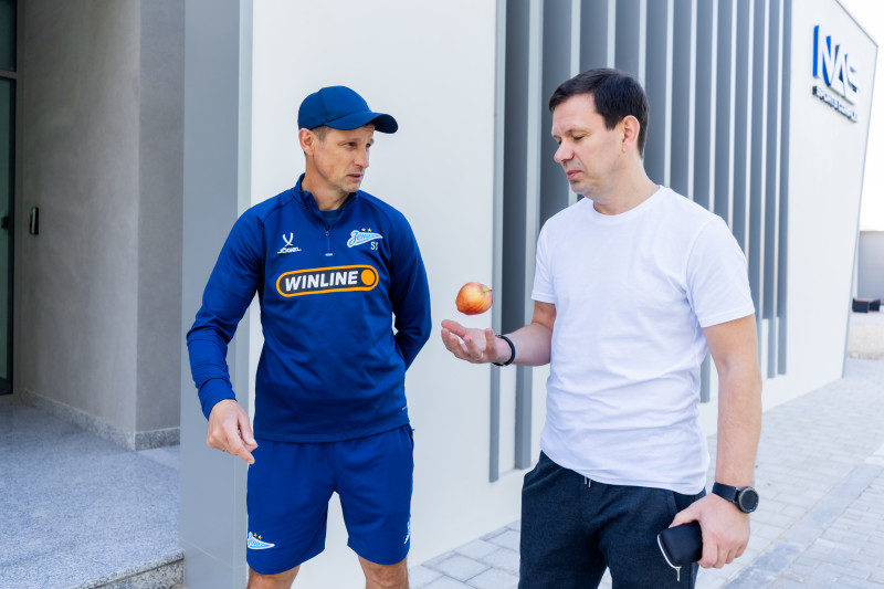 Зимние «Газпром» — тренировочные сборы 2026: тренировка 23 февраля