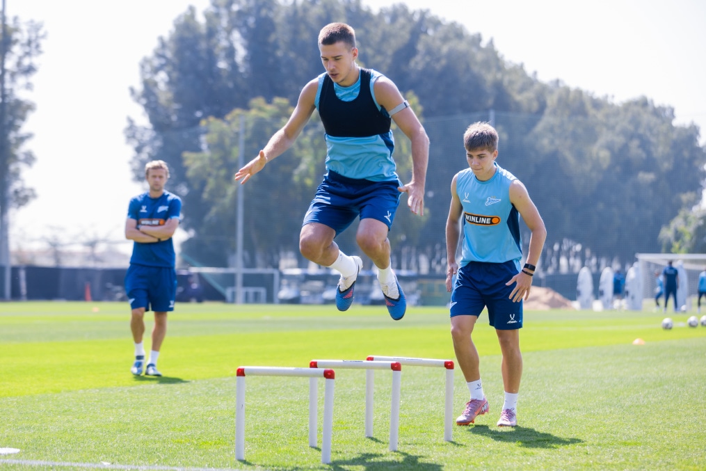 Зимние «Газпром» — тренировочные сборы 2026: тренировка 24 февраля