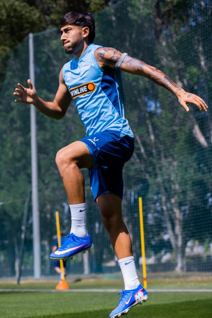 Зимние «Газпром» — тренировочные сборы 2026: тренировка 24 февраля