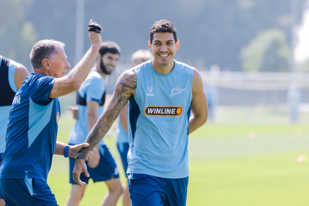 Зимние «Газпром» — тренировочные сборы 2026: тренировка 24 февраля