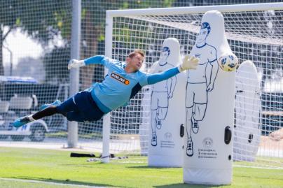 Зимние «Газпром» — тренировочные сборы 2026: тренировка 24 февраля