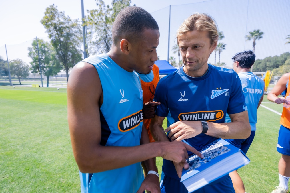 Зимние «Газпром» — тренировочные сборы 2026: тренировка 24 февраля