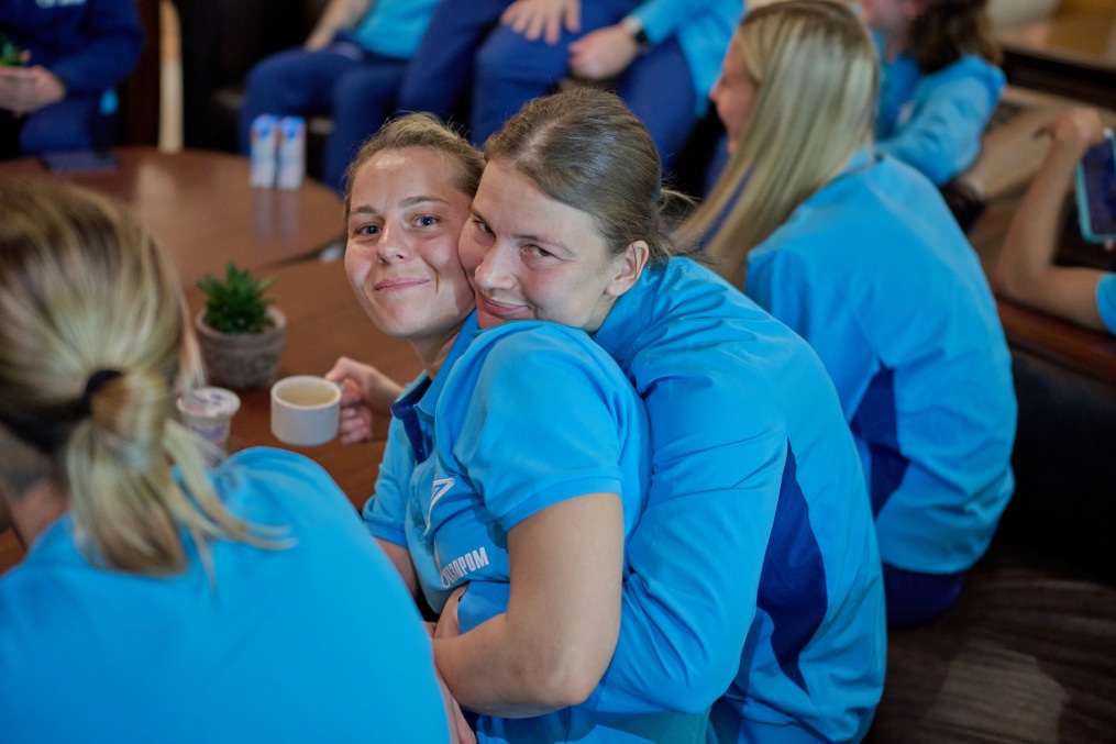 Лайфстайл: женская команда на сборах в Турции